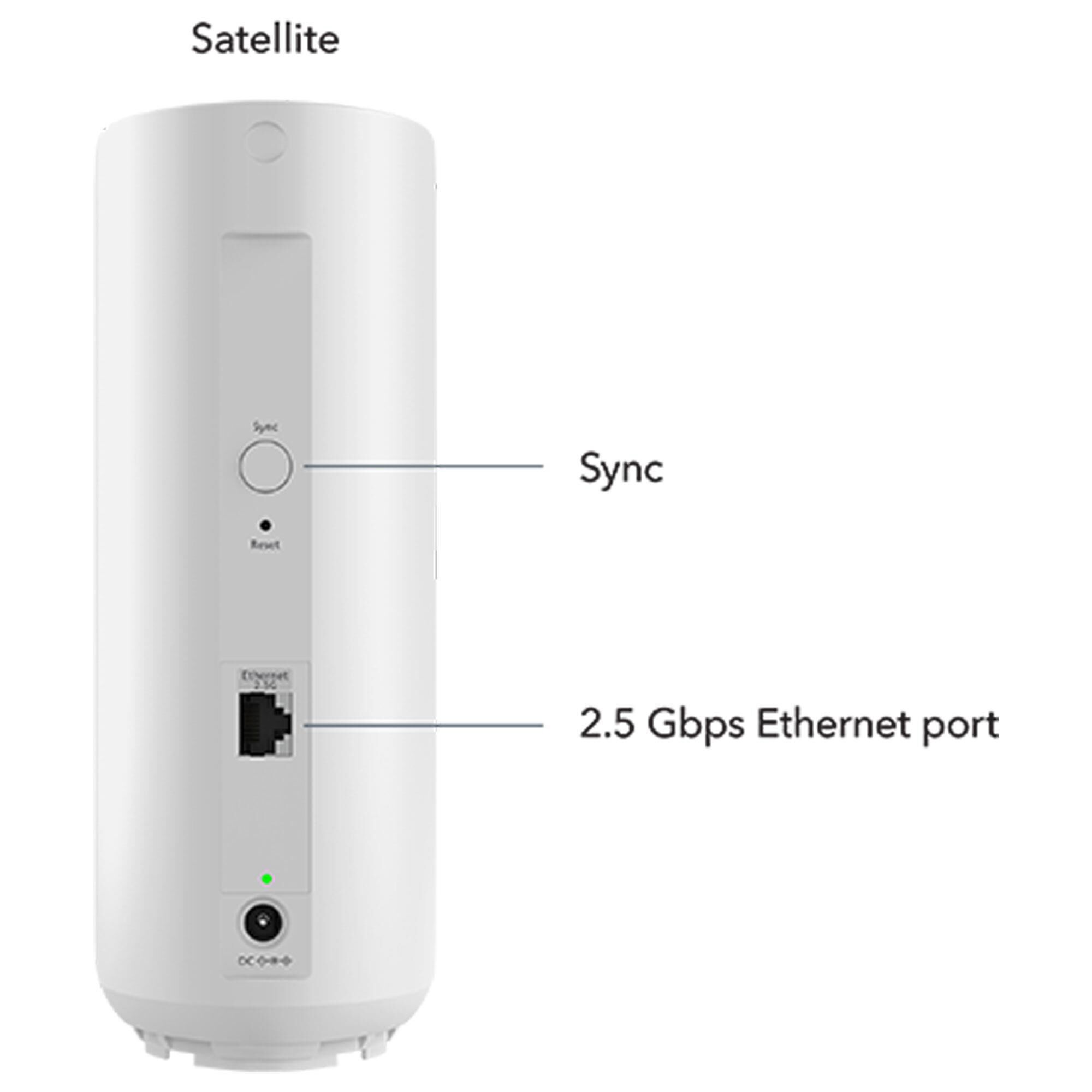 NETGEAR Orbi 370 Dual-Band Wi-Fi 7 Mesh Router in White