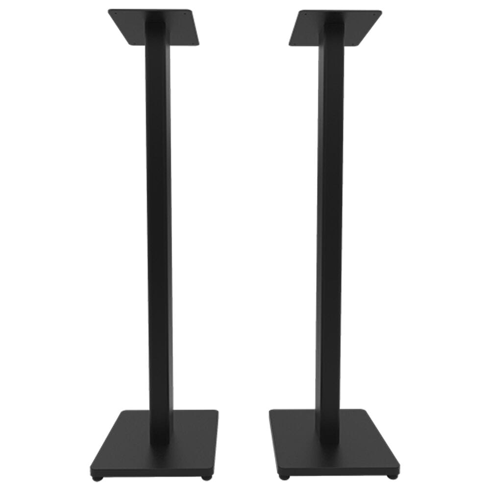 Kanto 34" Universal Bookshelf Speaker Floor Stand in Matte Black (Set of 2), , large
