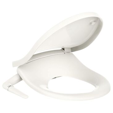 Kohler PureWash M250 Quiet-Close Round-Front Manual Bidet Toilet Seat in Biscuit, , large