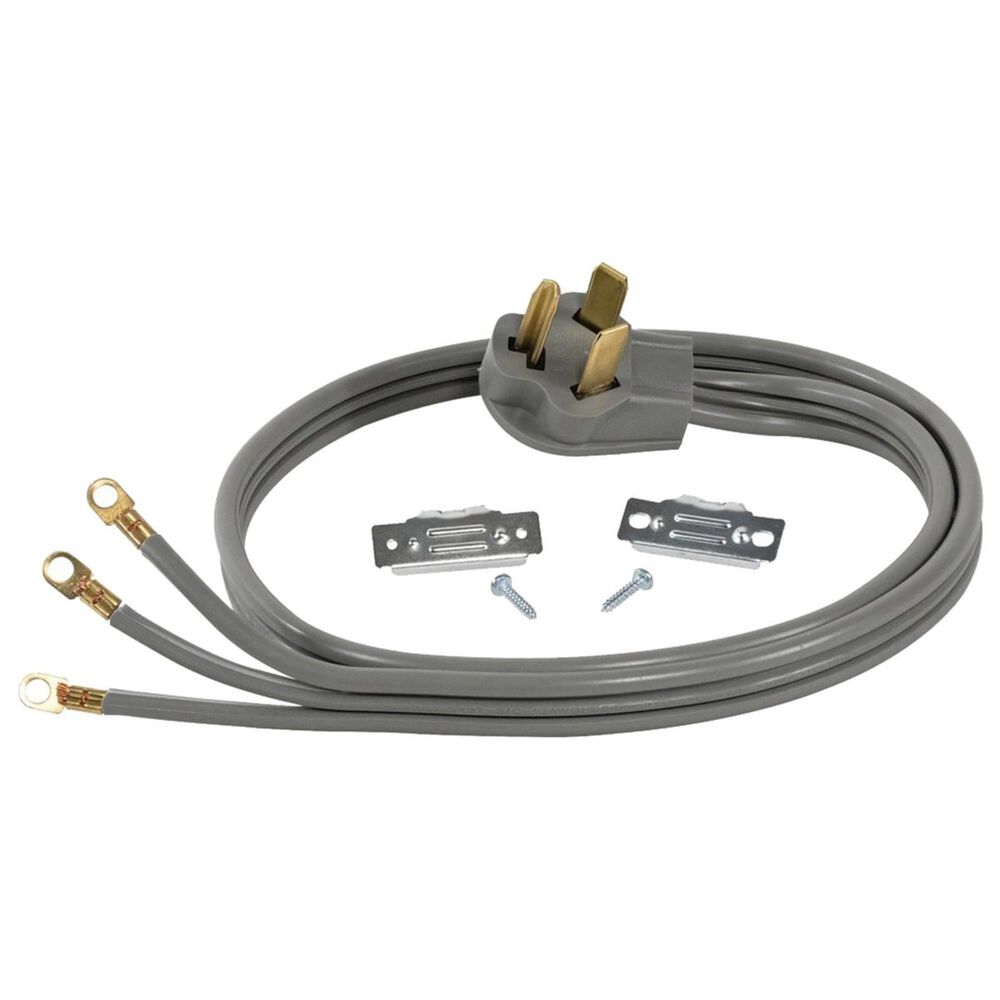 Certified Appliance Accessories 3-Prong Dryer Cord &#40;30-Amp&#41; - 4 Ft., , large