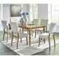 Ashley Rybergston Dining Table and 6 Chairs, , large