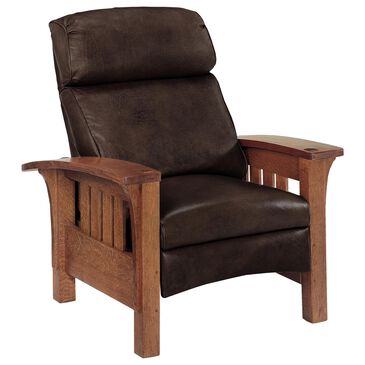 Stickley Furniture Mission Manual Recliner in Colman Boot, , large