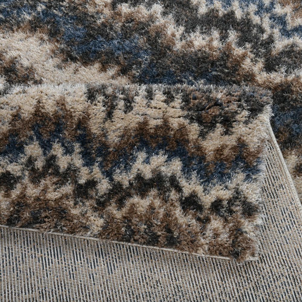 Central Oriental Pulse Amalie Multicolor 7'10" x 9'10" Area Rug, , large