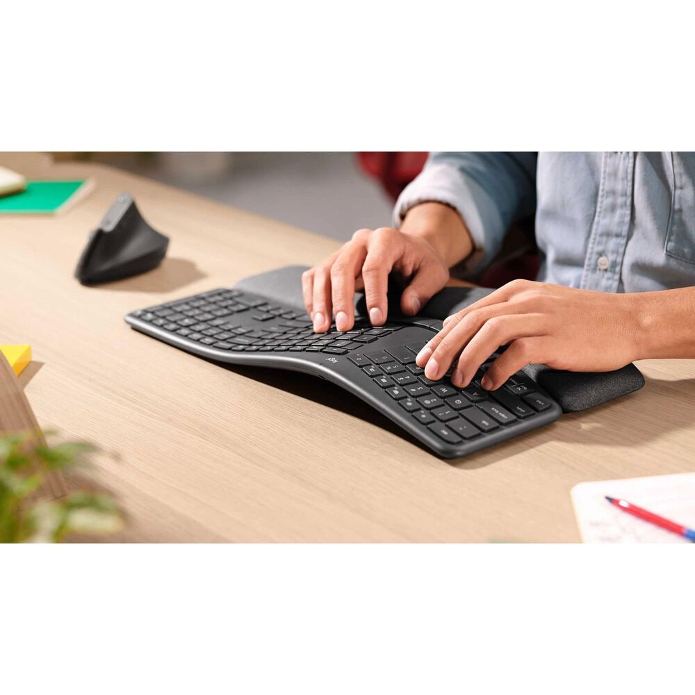 Logitech ERGO K860 Split Ergonomic Keyboard Wireless Connectivity in Graphite, , large