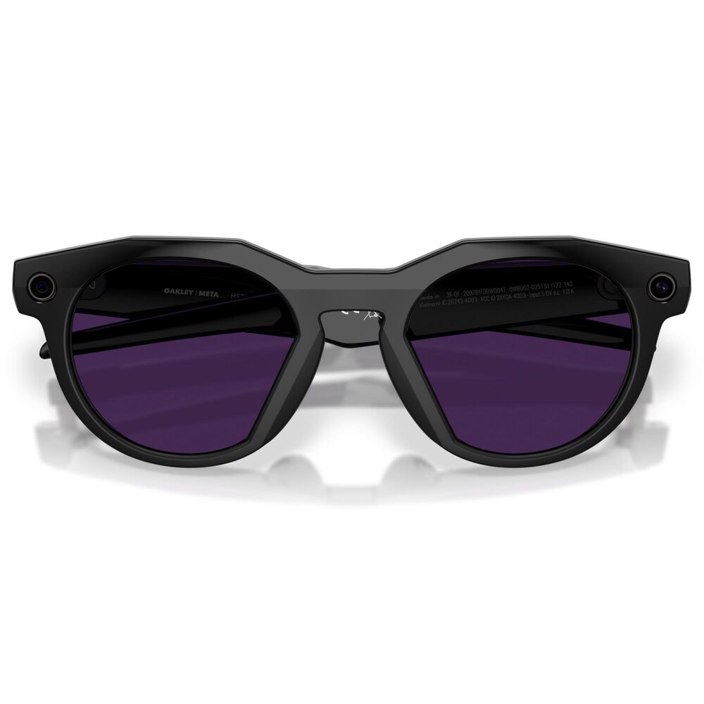 Oakley Sunglasses Meta HSTN Sunglasses with Transitions Amethyst Lenses in Black, , large