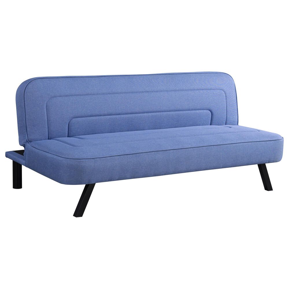 Lifestyle Solutions Frankie Convertible Sofa in Blue, , large