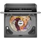 Whirlpool 5.3 Cu. Ft. Top Load Washer with 2-in-1 Removable Agitator in Chrome Shadow, , large