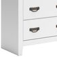 Ashley Binterglen 5-Piece King Panel Bedroom Set in White, , large