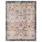 37B Harput Navy, Burnt Orange, Mustard, Teal, Medium Gray, Burgandy and Light Beige 3"11" x 5"7" Area Rug, , large