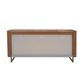 Chintaly Ruby 3-Drawer Buffet in Taupe, Walnut and Black, , large
