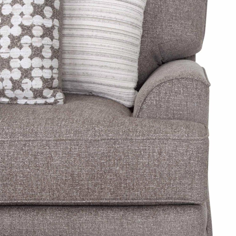 Moore Furniture Ashton Stationary Sofa in Kittery Pewter, , large