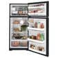 GE Appliances 17.5 Cu. Ft. Top-Freezer Refrigerator with Icemaker in Black, , large
