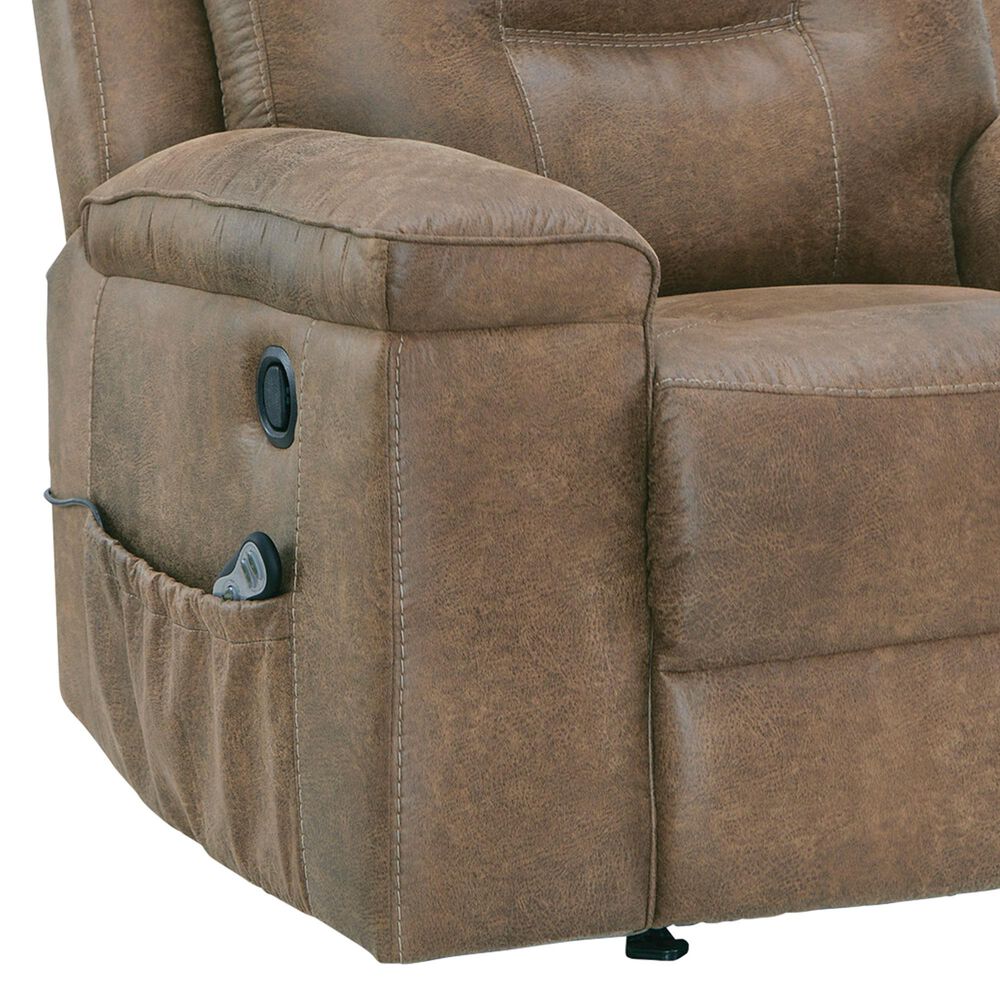 Ashley Stockworth Manual Rocker Recliner in Earth, , large