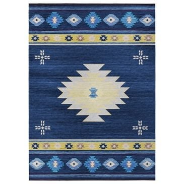 Dalyn Rug Company Phoenix 8" x 10" Navy Indoor/Outdoor Area Rug, , large
