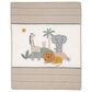 Lambs and Ivy Jungle Adventure 3-Piece Crib Bedding Set in Brown, Gray and White, , large