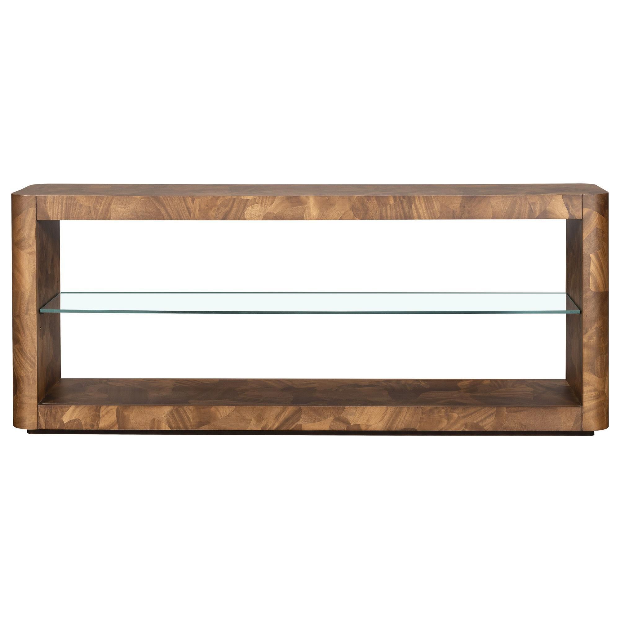 Vanguard Furniture Verge Console Table in Saddle
