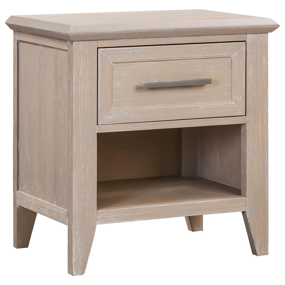 Franklin & Ben Beckett 1 Drawer Nightstand in Sandbar, , large
