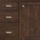 James Martin Vanities Addison 48" Single Bathroom Vanity in Mid Century Acacia with 3 cm Ethereal Noctis Quartz Top and Rectangular Sink, , large