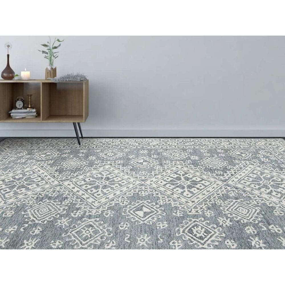 Amer Rugs Boston 8&#39; x 11&#39; Slate Gray Area Rug, , large