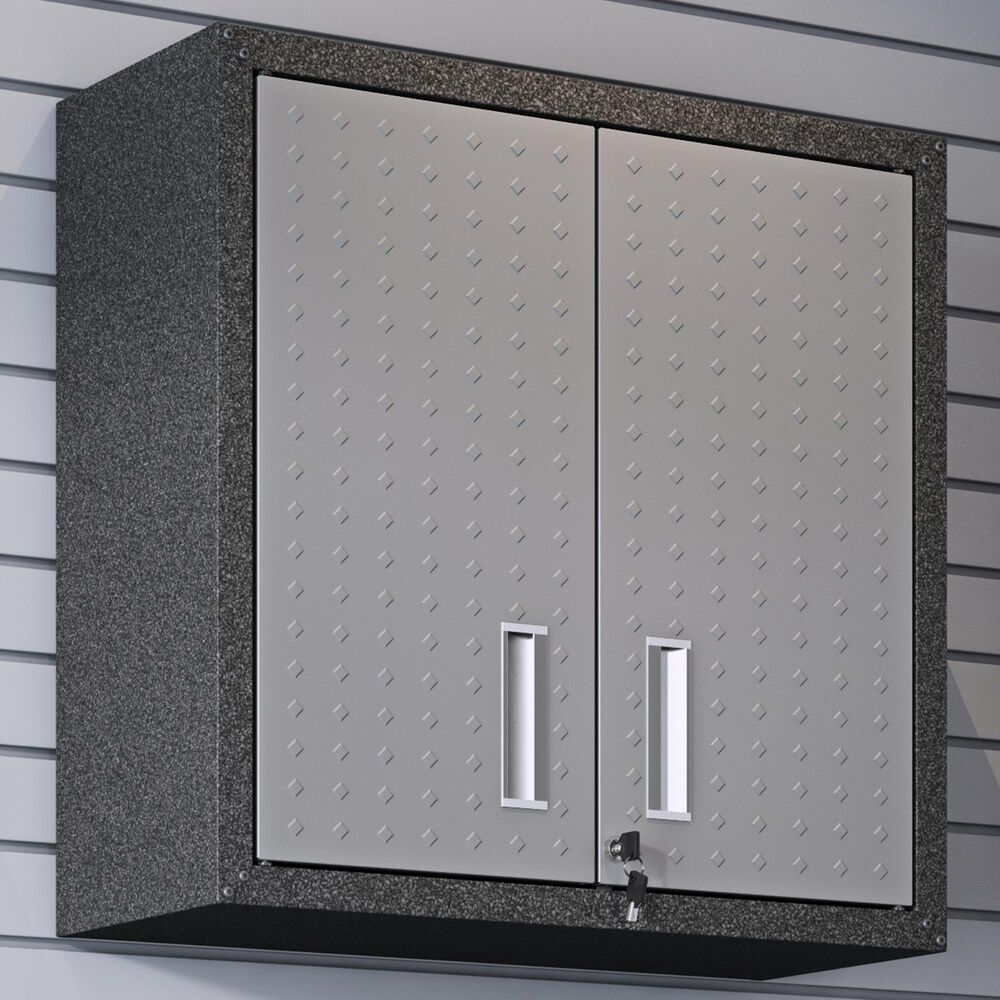 Dayton Fortress 30" Garage Cabinet in Grey, , large