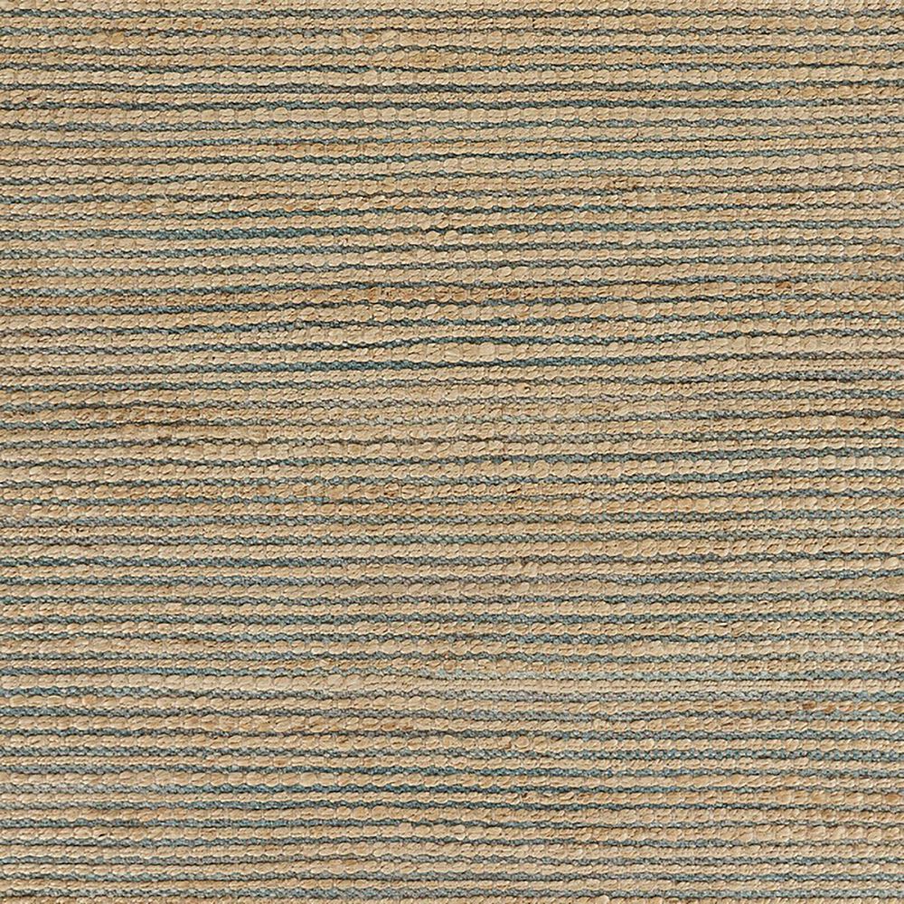 L&amp;R Resources Natural Fiber Striped 5&#39; x 7&#39;9&quot; Spa Blue Area Rug, , large