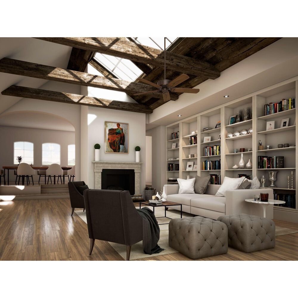 Hunter Panama 54&quot; Ceiling Fan in Brushed Cocoa, , large