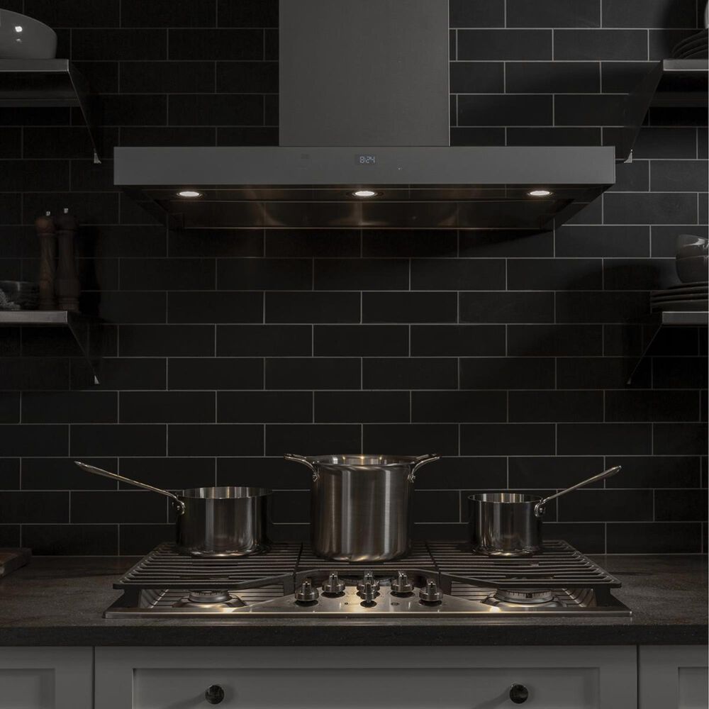 GE Profile 36&quot; Wi-fi Designer Wall Hood in Stainless Steel, , large