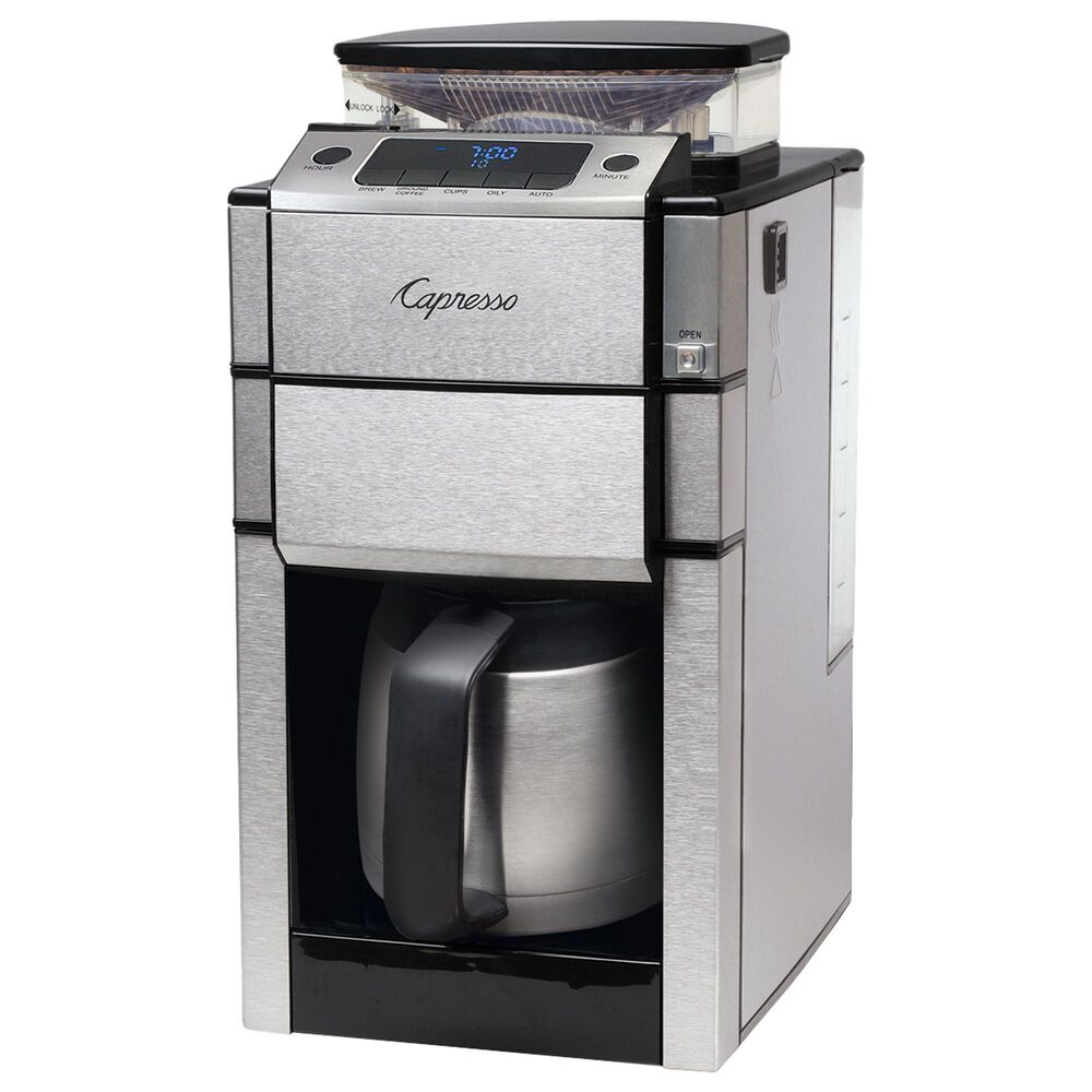Capresso Coffee Team Pro Plus Maker with Thermal Carafe in Stainless Steel, , large