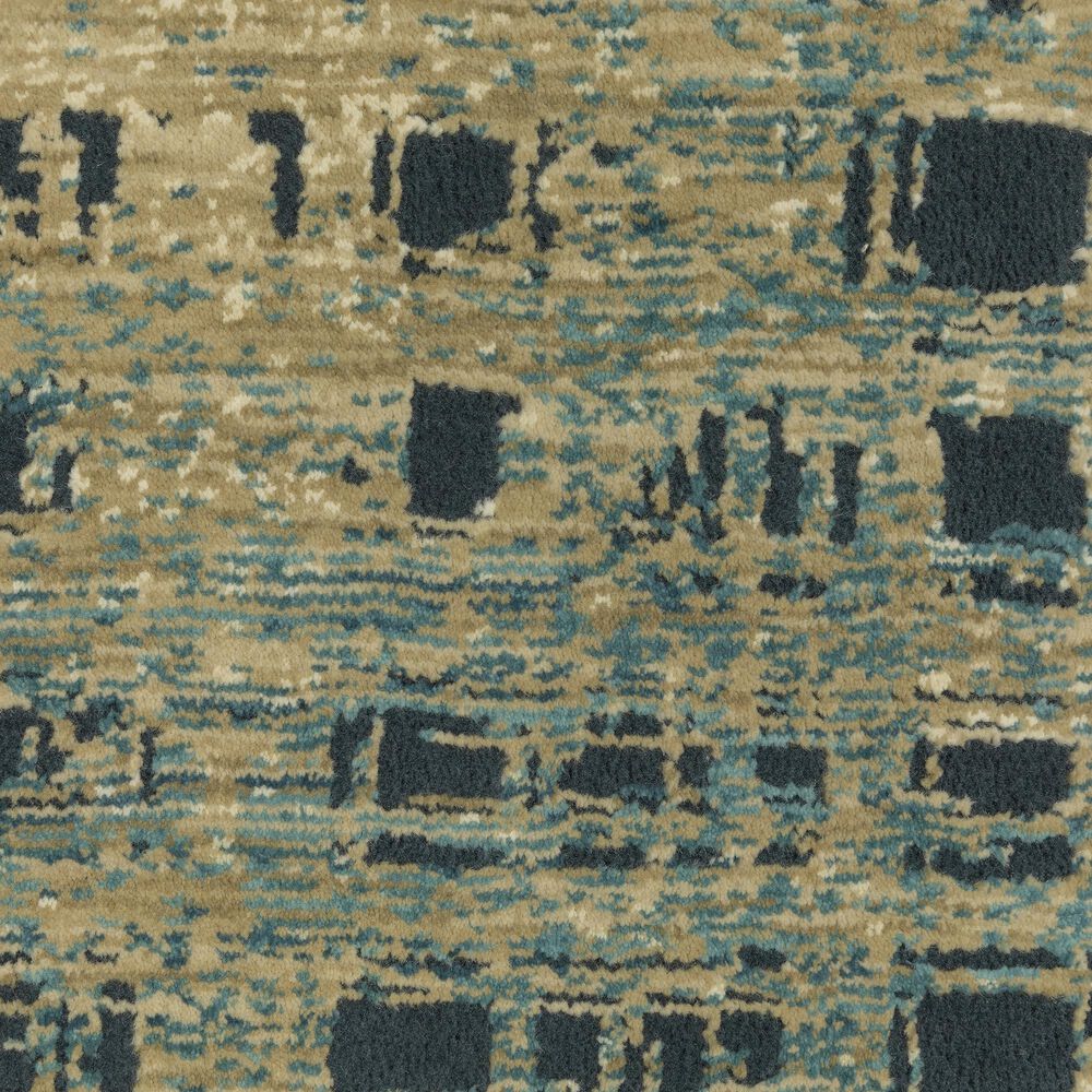 Oriental Weavers Reed RE07B 9&#39;10&quot; x 12&#39;10&quot; Beige and Blue Area Rug, , large