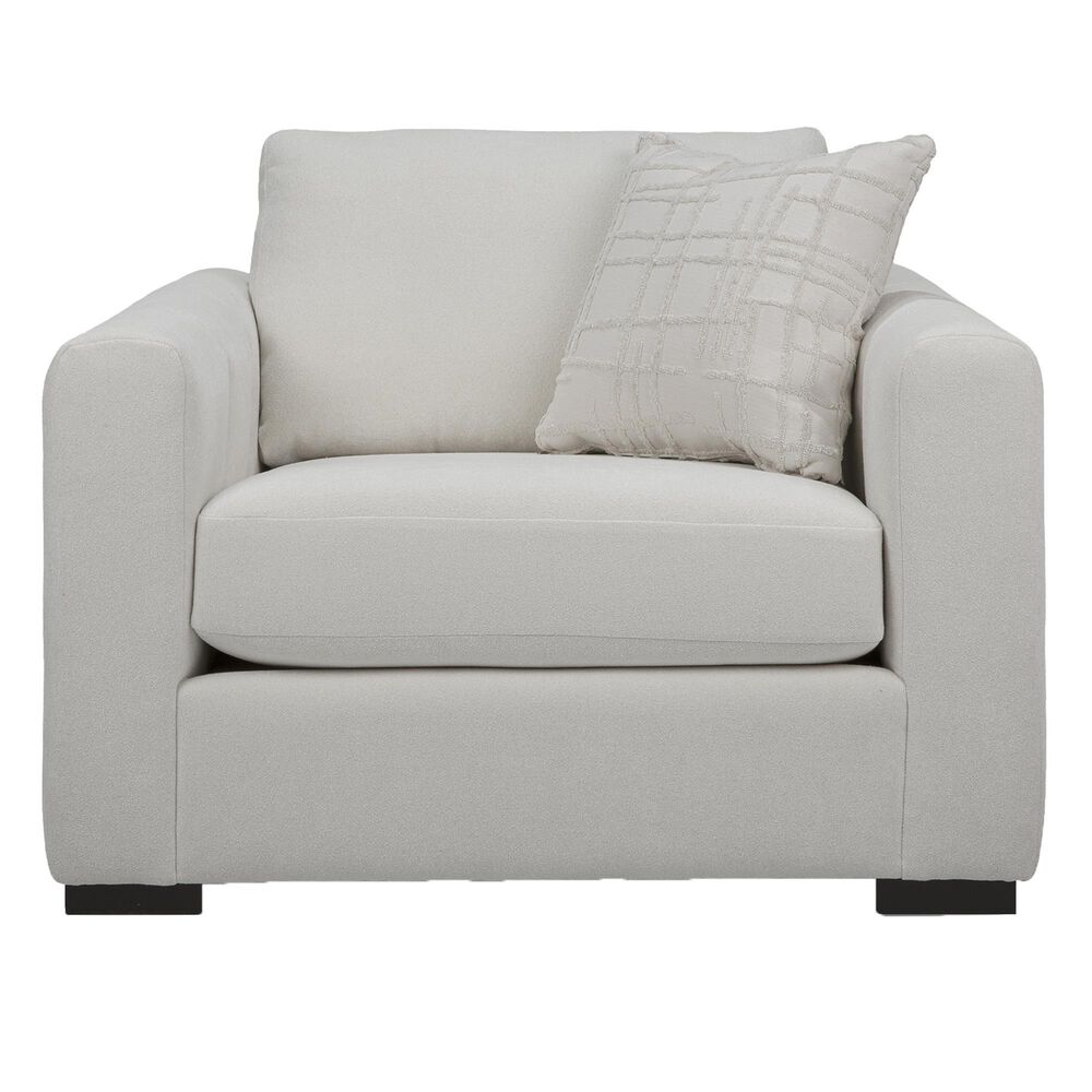 Decor-Rest Furniture Chair and a Half in Ivory, , large