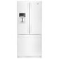 Whirlpool 20 Cu. Ft. French Door Refrigerator with FreshFlow Air Filter in White, , large