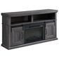 Mayberry Hill Macau TV Stand with Fireplace in Grey, , large