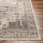 Surya Aida AAD-2307 8"10" x 13" Beige, Medium Gray, Tan, Ivory, Deep Teal and Charcoal Area Rug, , large