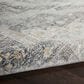 Nourison Starry Nights STN05 5" x 7" Charcoal and Cream Area Rug, , large