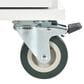 HOMLUX 53" Rolling Mobile Kitchen Island with Solid Wood Top and Locking Wheels in White, , large