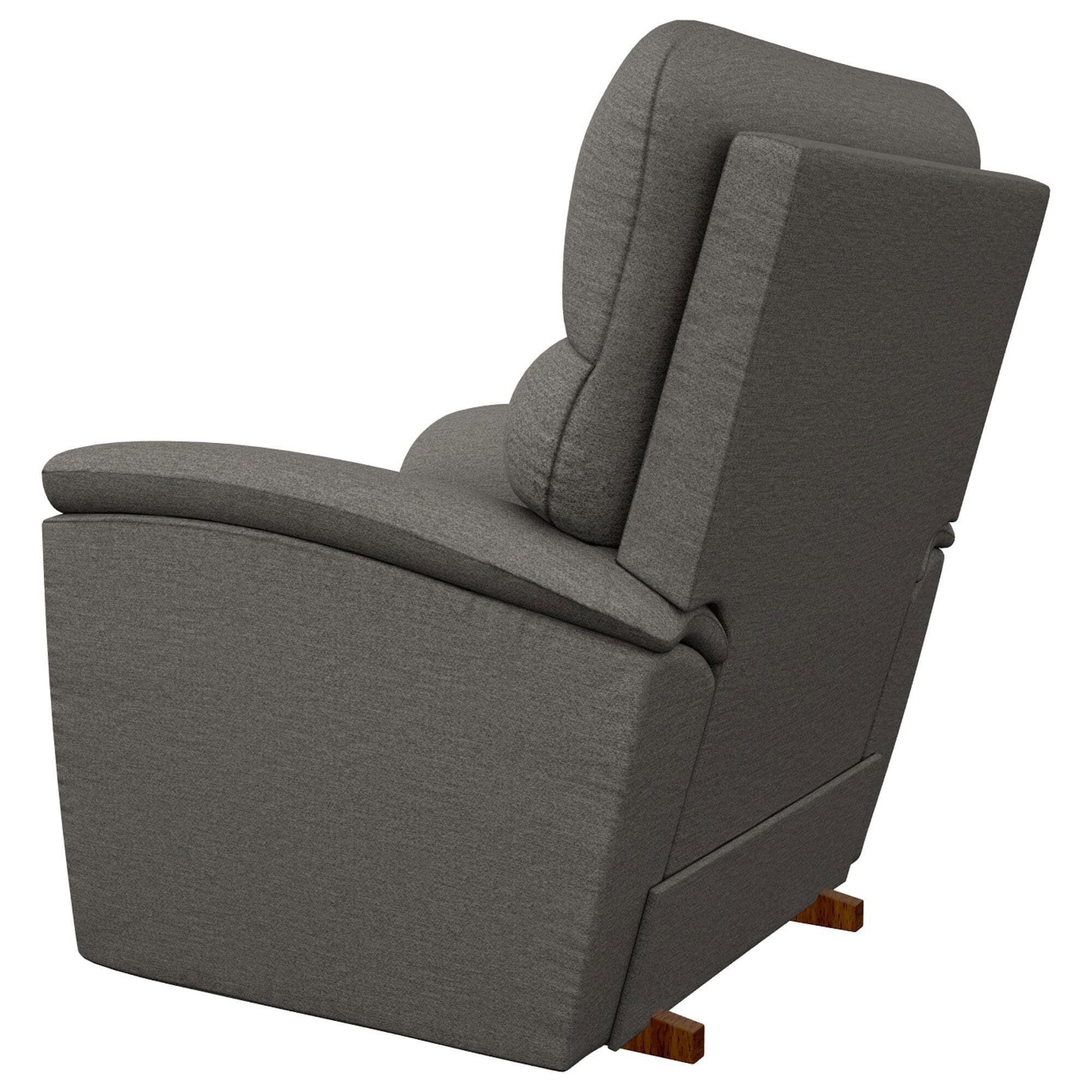 NOWZ ヨヌ ポラ La-Z-Boy Trouper Power Rocker Recliner with Headrest in Charcoal
