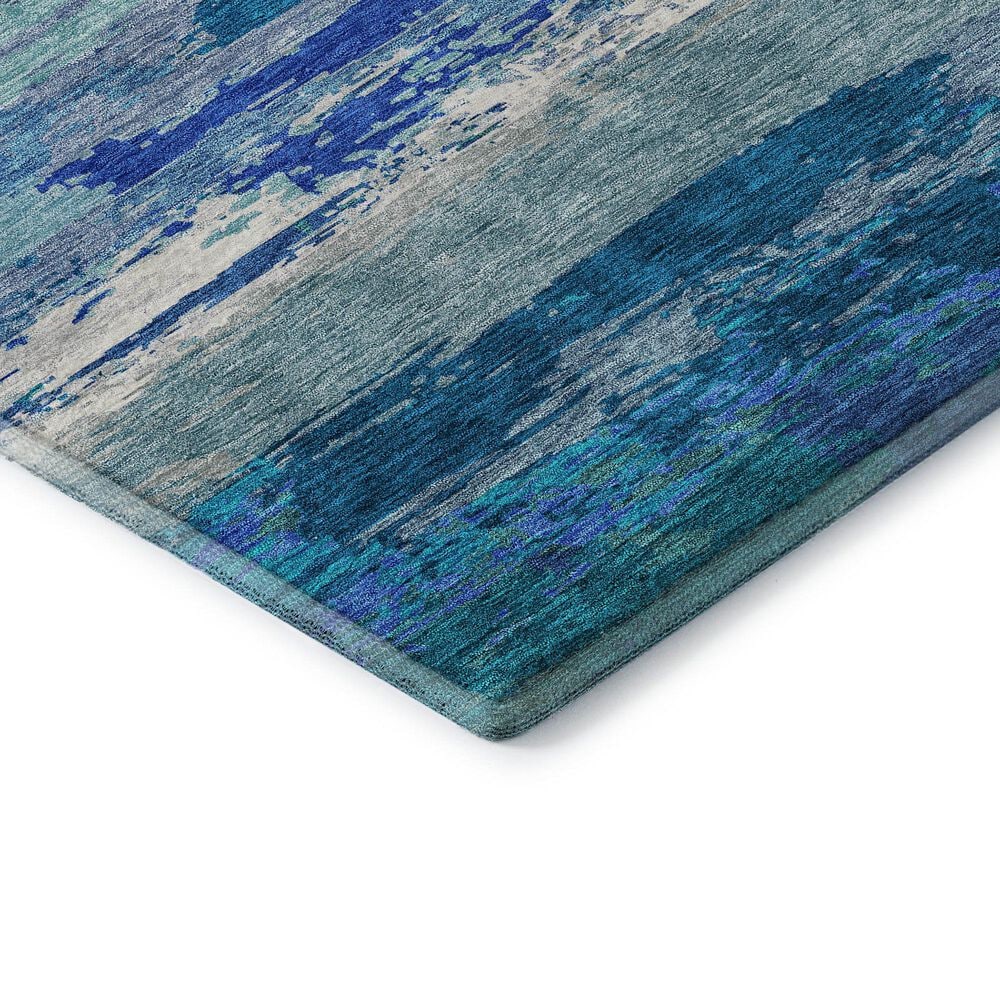 Dalyn Rug Company Trevi TV8 2&#39;3&quot; x 7&#39;6&quot; Blue Runner, , large