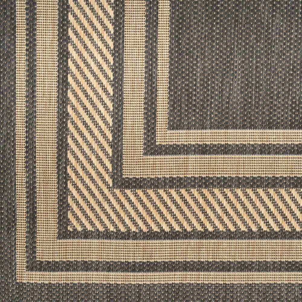 Nourison Horizon HOZ03 Charcoal 9&#39; x 12&#39; Indoor/Outdoor Area Rug, , large