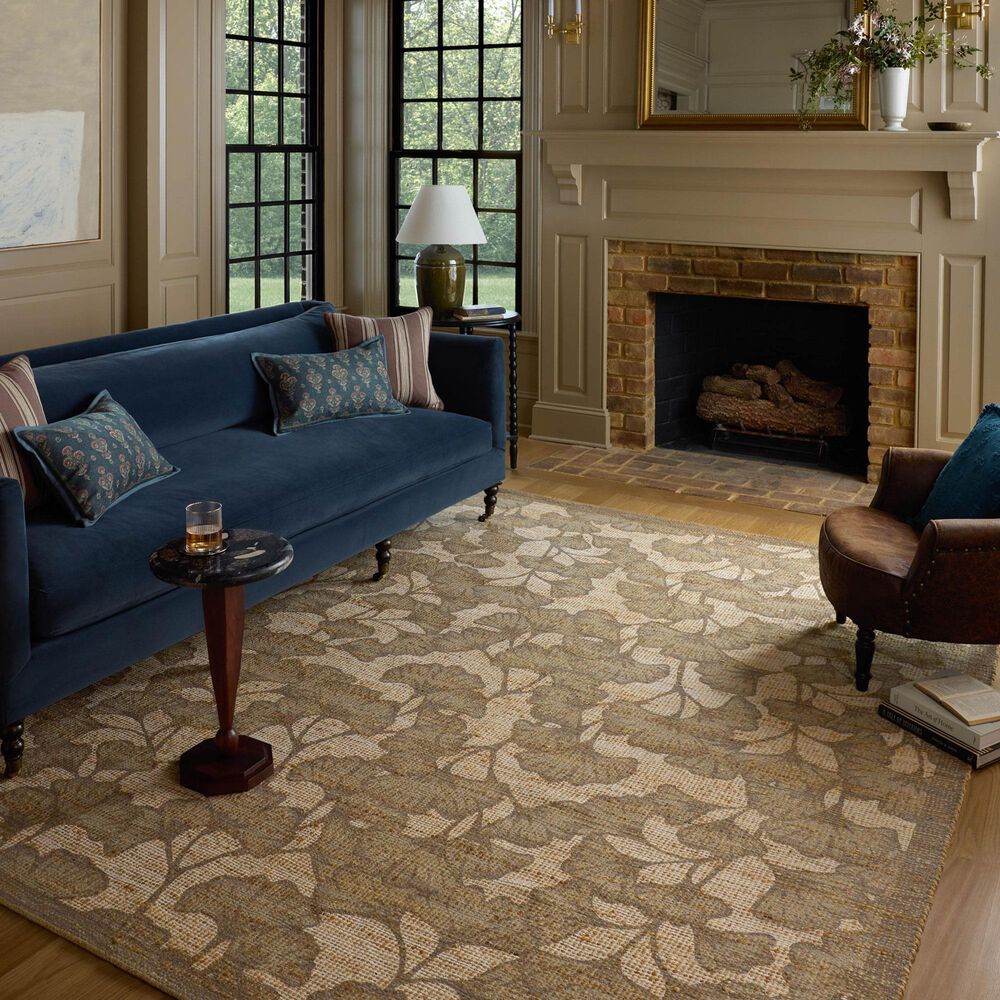 Chris Loves Julia x Loloi Rue Olive and Sage 8'6" x 11'6" Area Rug, , large