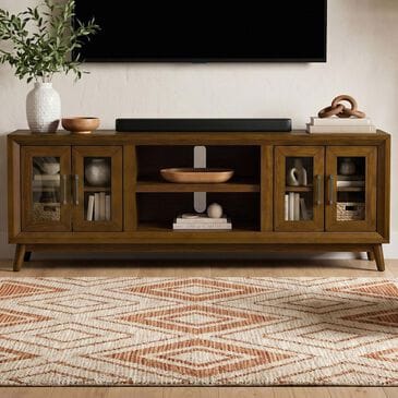 Mayberry Hill Santa Barbara 70" TV Console in Walnut, , large
