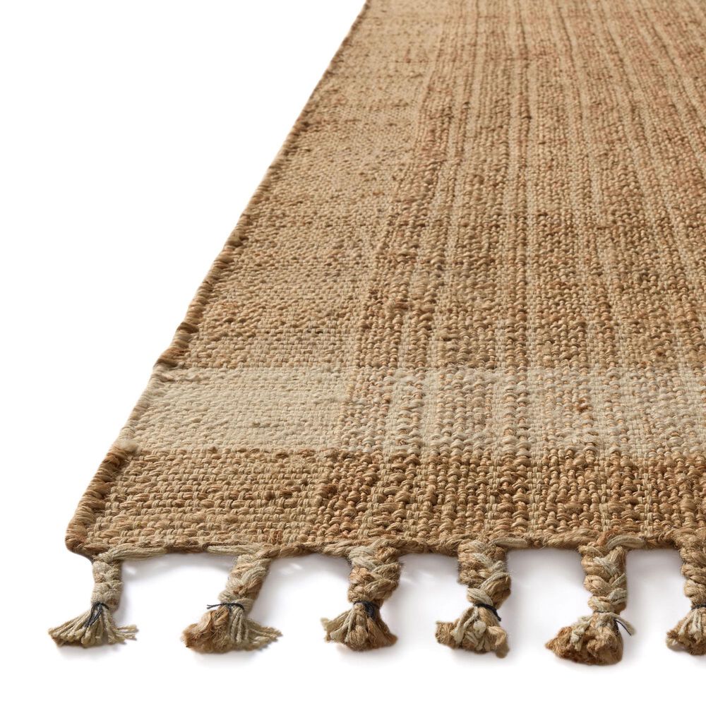 Magnolia Home Louie 9&#39;3&quot; x 13&#39; Natural and Ivory Area Rug, , large