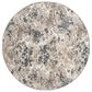 Radici USA Livigno Floral 5"3" Round Grey Area Rug, , large