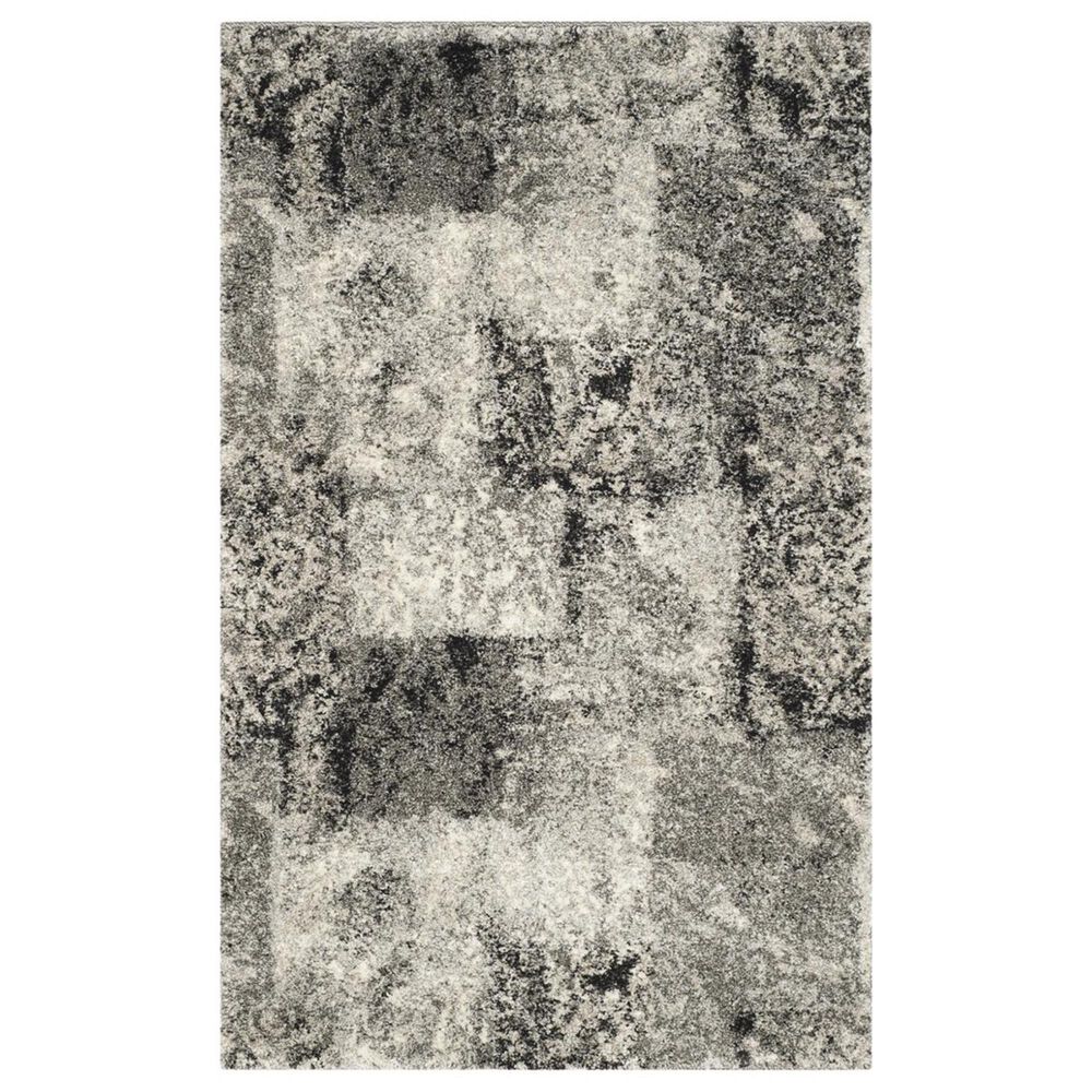 Safavieh Retro RET2137-1180 2"6" x 4" Cream and Grey Runner, , large