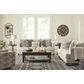 Signature Design by Ashley Callisburg Stationary Sofa in Linen, , large