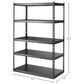 Gladiator 48" Wide Ez Connect Rack with Five 24" Deep Shelves in Hammered Granite, , large