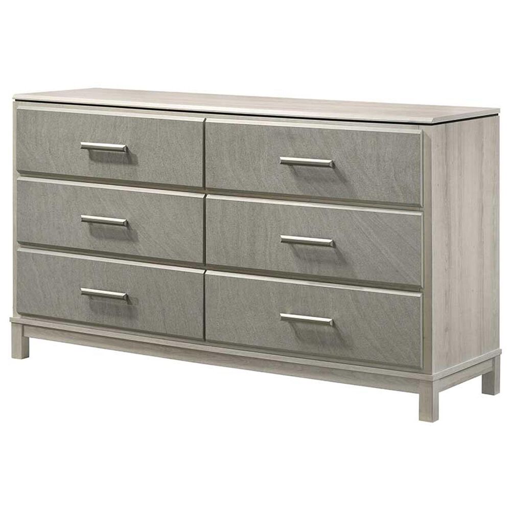 Everly Living Roswell 6 Drawer Dresser Only in Beige, , large