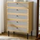 Modway Chaucer 5-Drawer Chest in Oak, , large