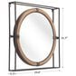 Zuo Modern Capell Mirror in Gray, , large