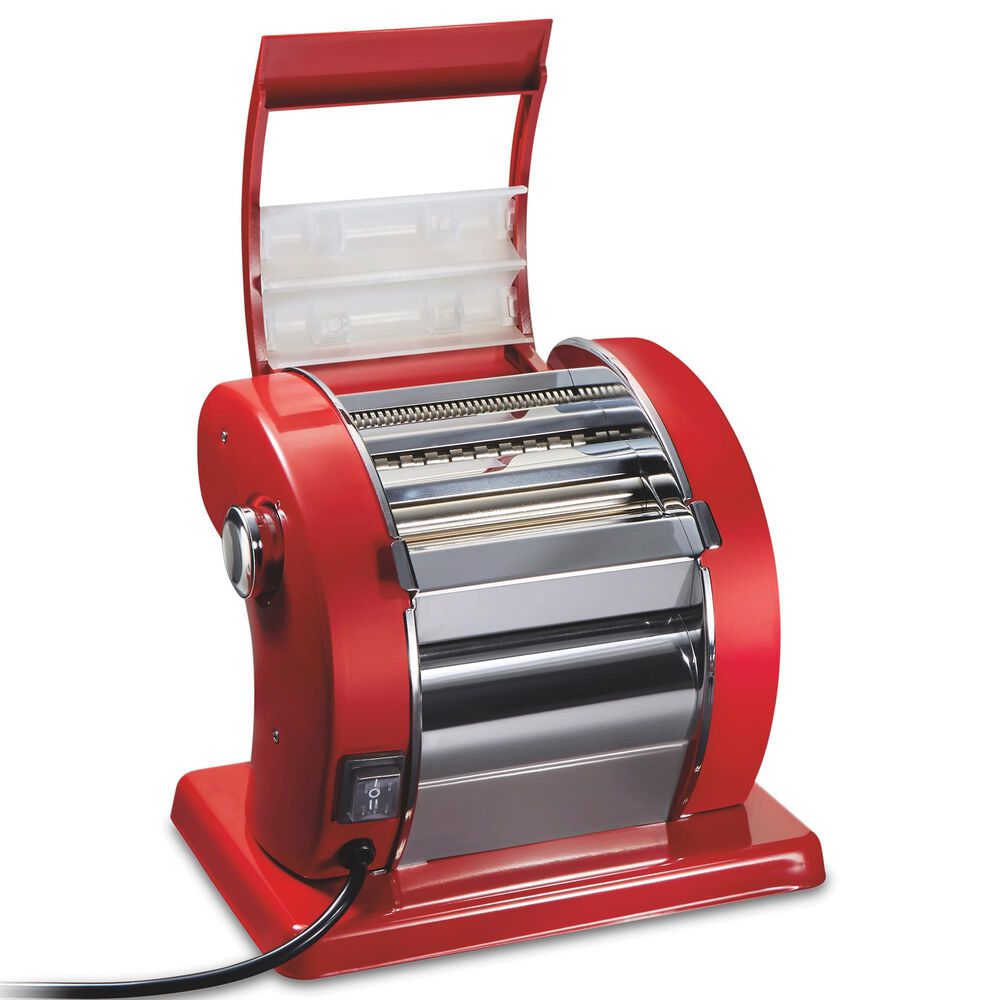 Hamilton Beach 6&quot; Electric Pasta Machine in Red, , large