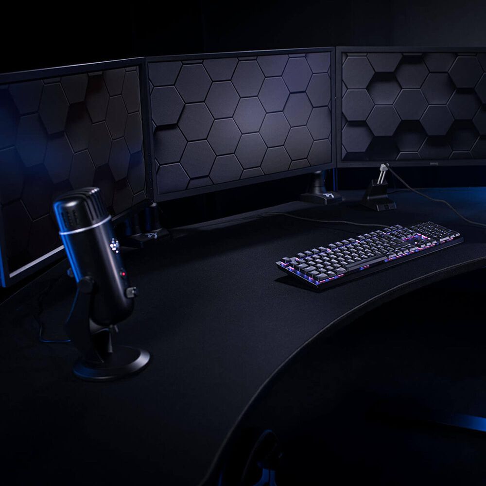 Arrozi Arena Angelo Gaming Desk in Pure Black, , large